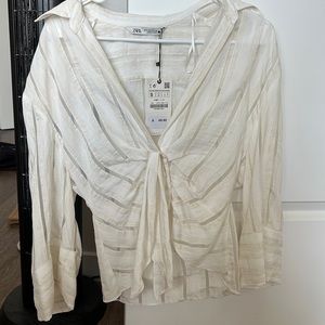 Linen Zara Blouse